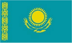 National Flag Of The Republic Of Kazakhstan